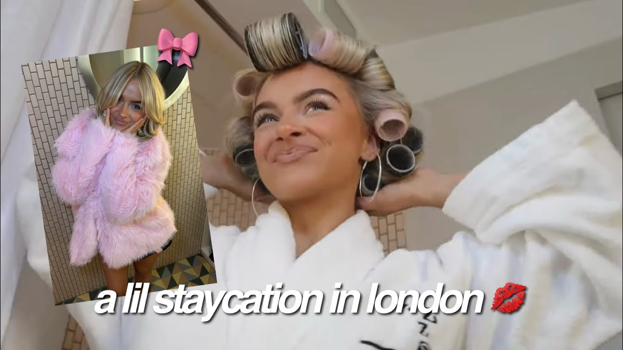 a STAYCATION in LONDON 🎀 + Fashion Nova haul! AD