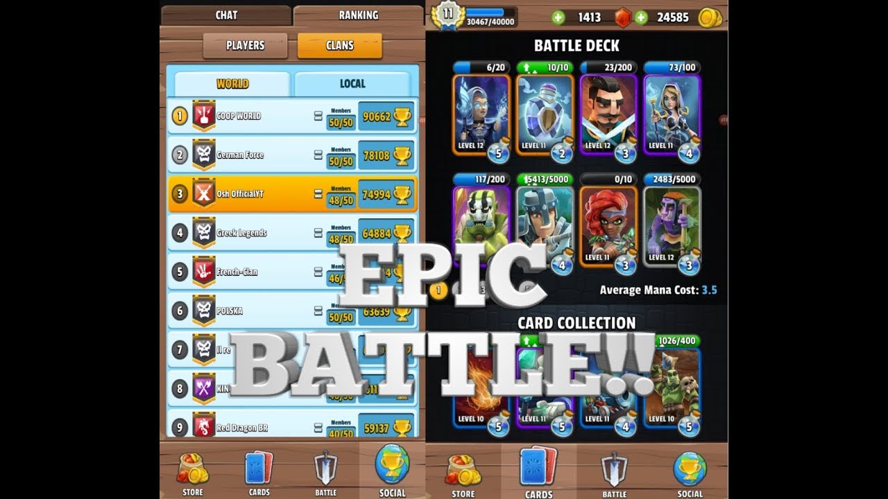 CLASH OF WIZARDS Keeping the clan sharp!!