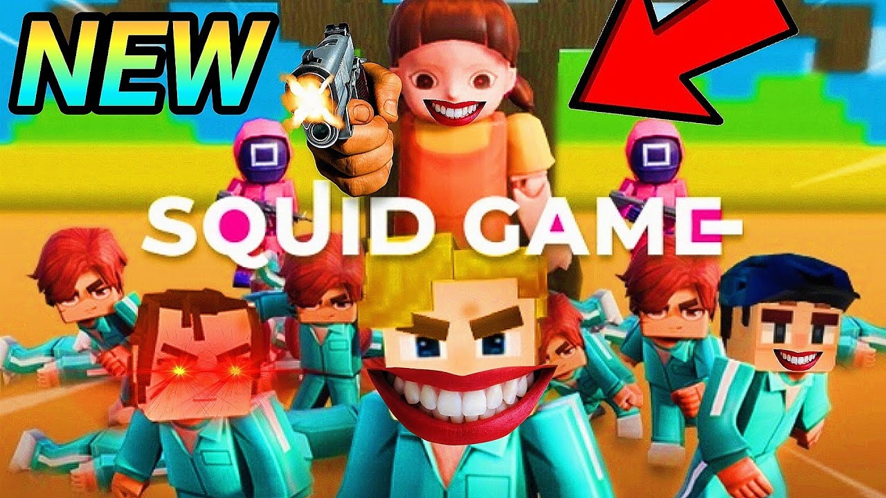 NEW SQUID GAME UPDATE!! +New Squid Game Skins!! (NEW GAME) - Blockman Go