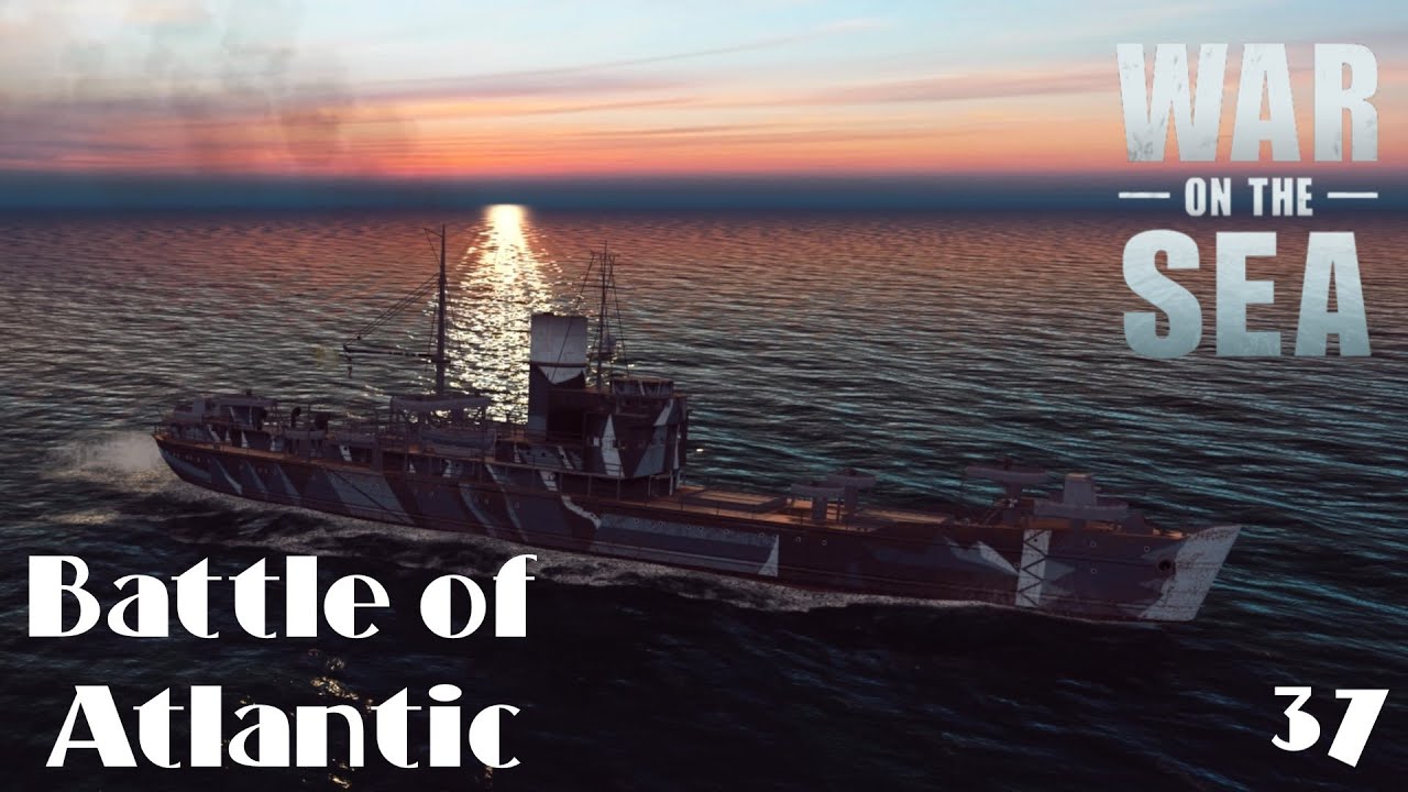 War on the Sea - Battle for Atlantic - Northern Sea convoys on - E37