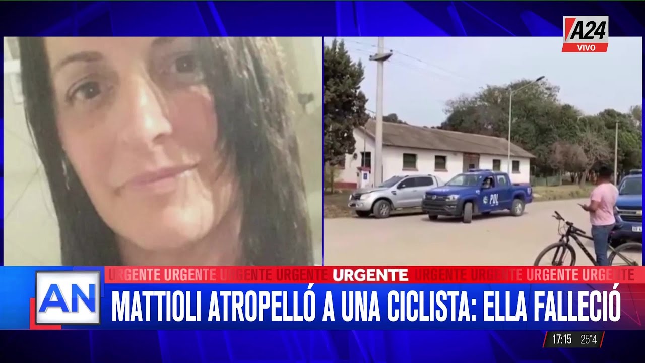 🚨 TRAGEDIA EN LA BAILANTA: Nicolás Mattioli atropelló a una ciclista que murió en el acto