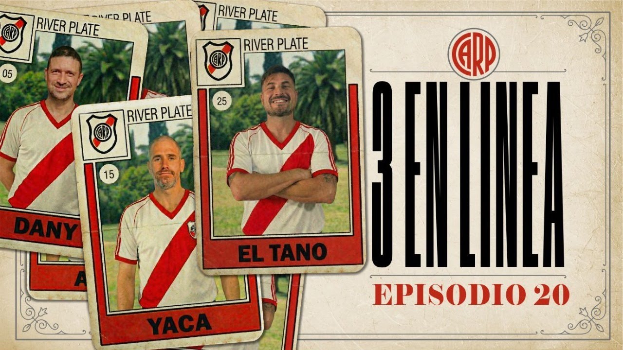 3 EN LINEA - POST PARTIDO RIVER vs GIMNASIA - CAPITULO 22