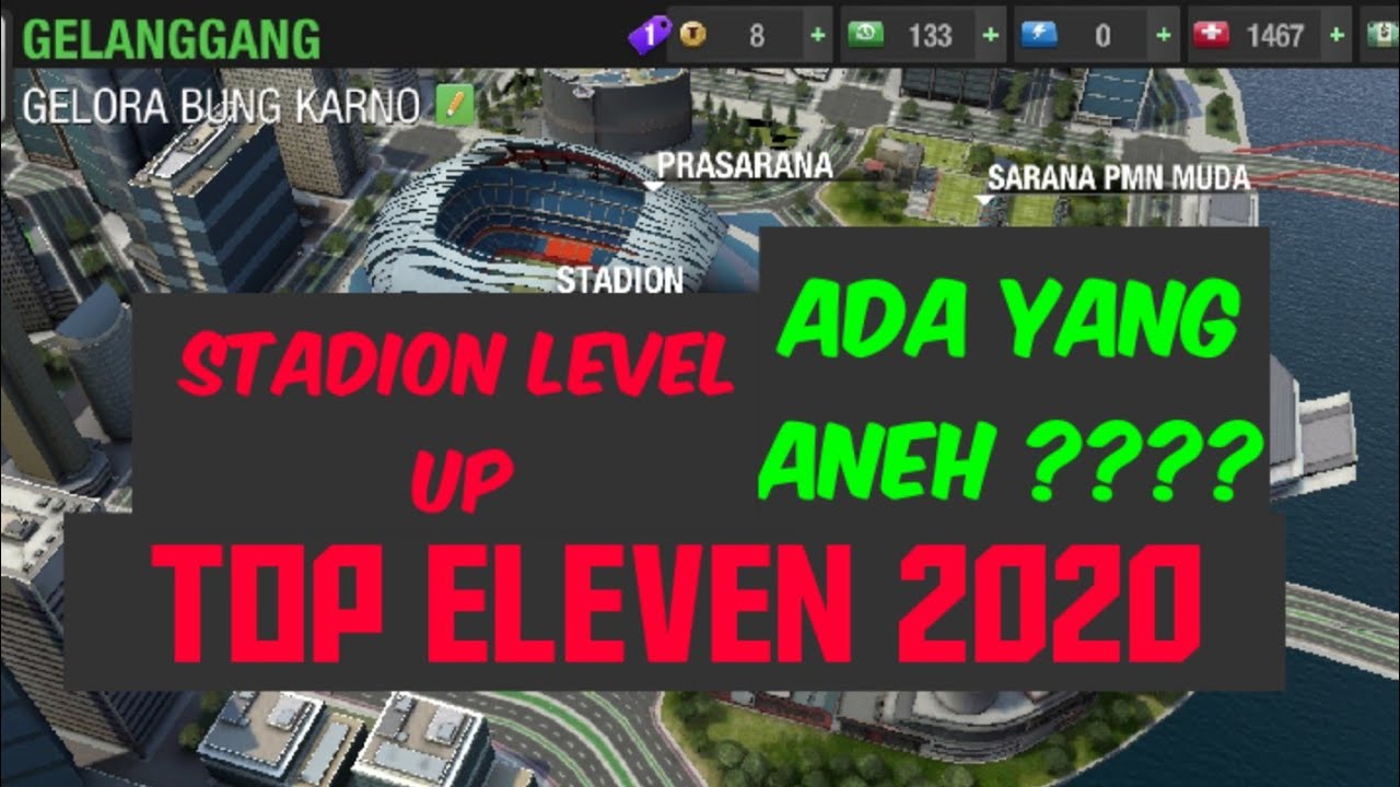 UPDATE TERBARU STADION LEVEL UP TOP ELEVEN | Tips Trik dan strategi
