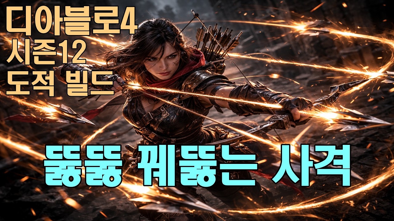 디아블로4 시즌12 꿰뚫는 사격 도적 빌드