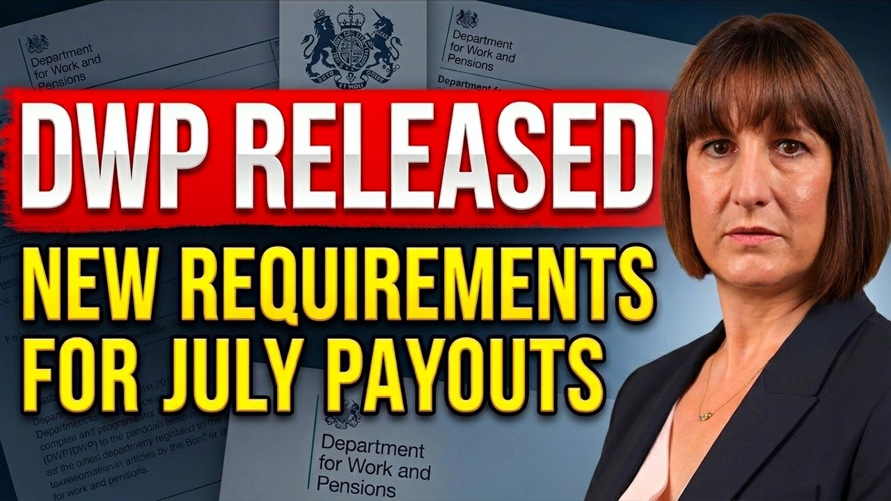 💥DWP: NEW JULY RULES APPLY TO PENSIONERS &mdash; Older Adults Must Know