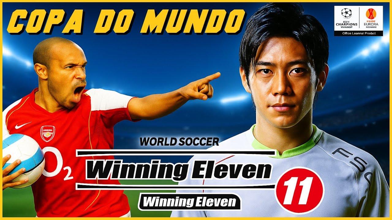 Winning Eleven 11 - COPA DO MUNDO #winningeleven #ps2 #proevolutionsoccer #winningeleven11