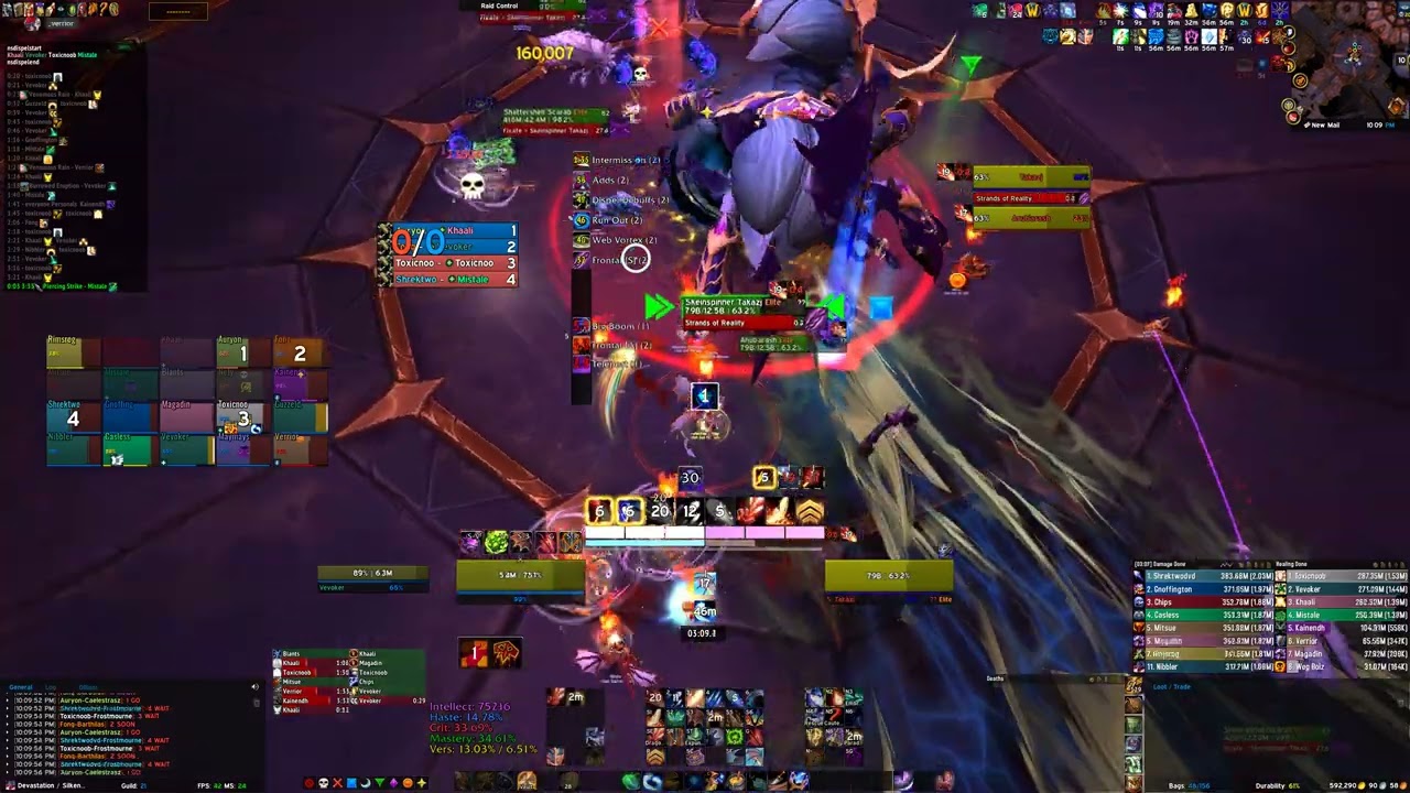 Mythic Silken Court - Devastation Evoker POV