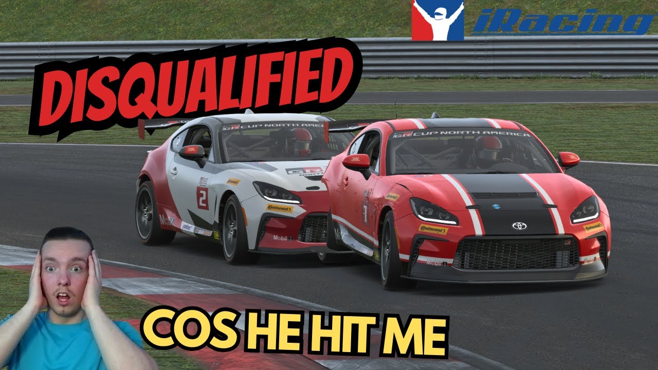I Got DISQUALIFIED Cos HE HIT ME... (iRacing)