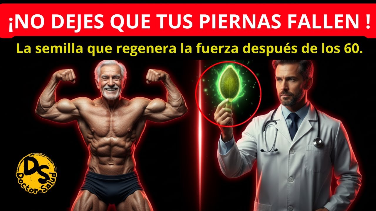 🚨🚨¡NO dejes que tus PIERNAS FALLEN ! La SEMILLA que regenera la fuerza después de los 60.