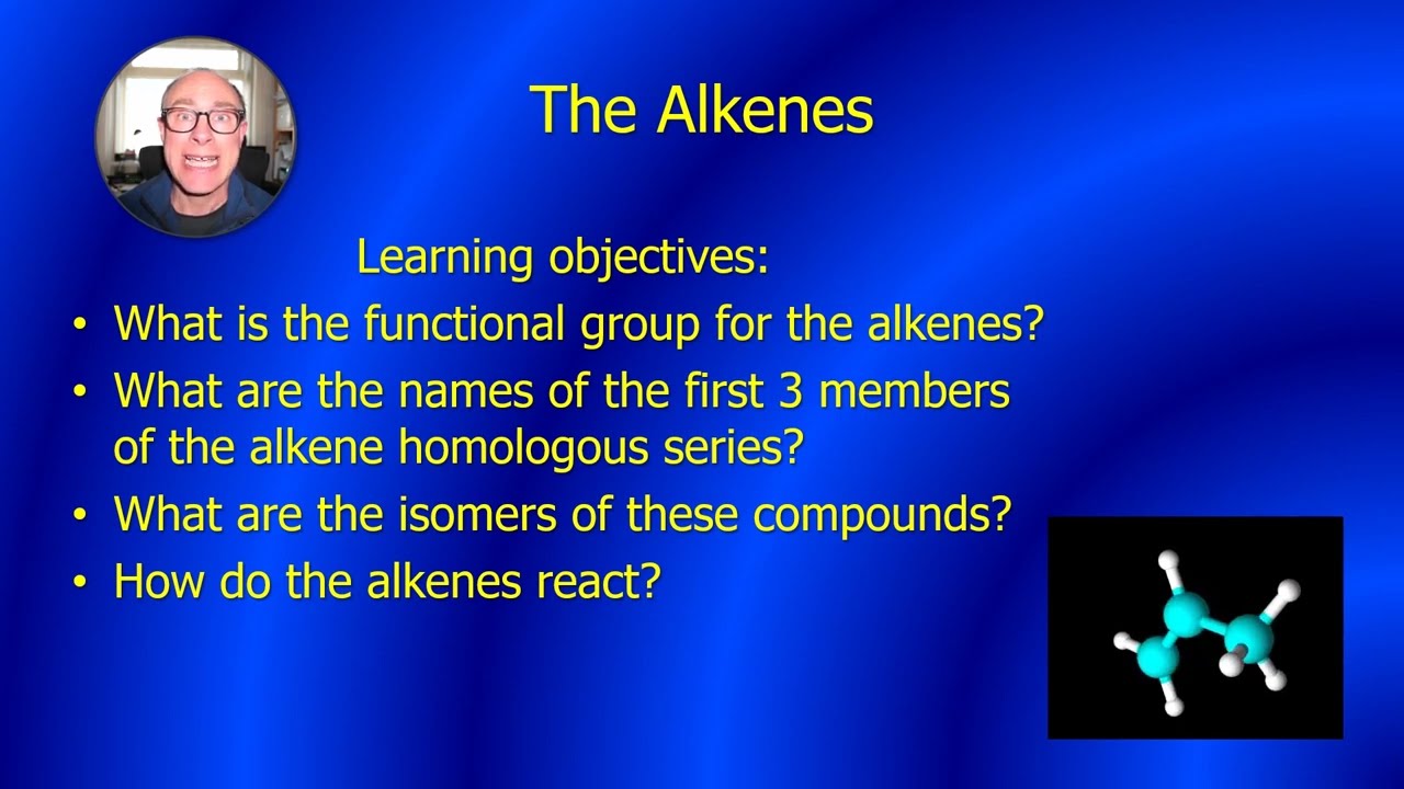 Lesson 4 the alkenes