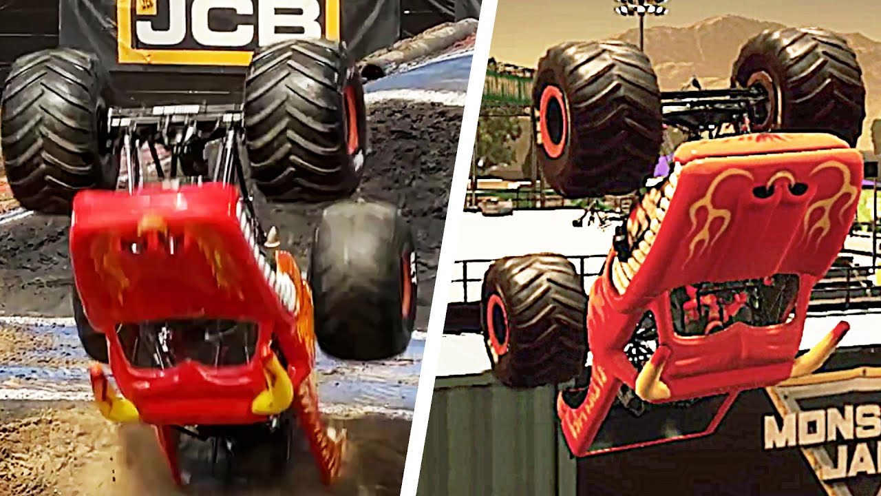 Re-Creating El Toro Loco's World Finals Stunt in Monster Jam: Steel Titans 2