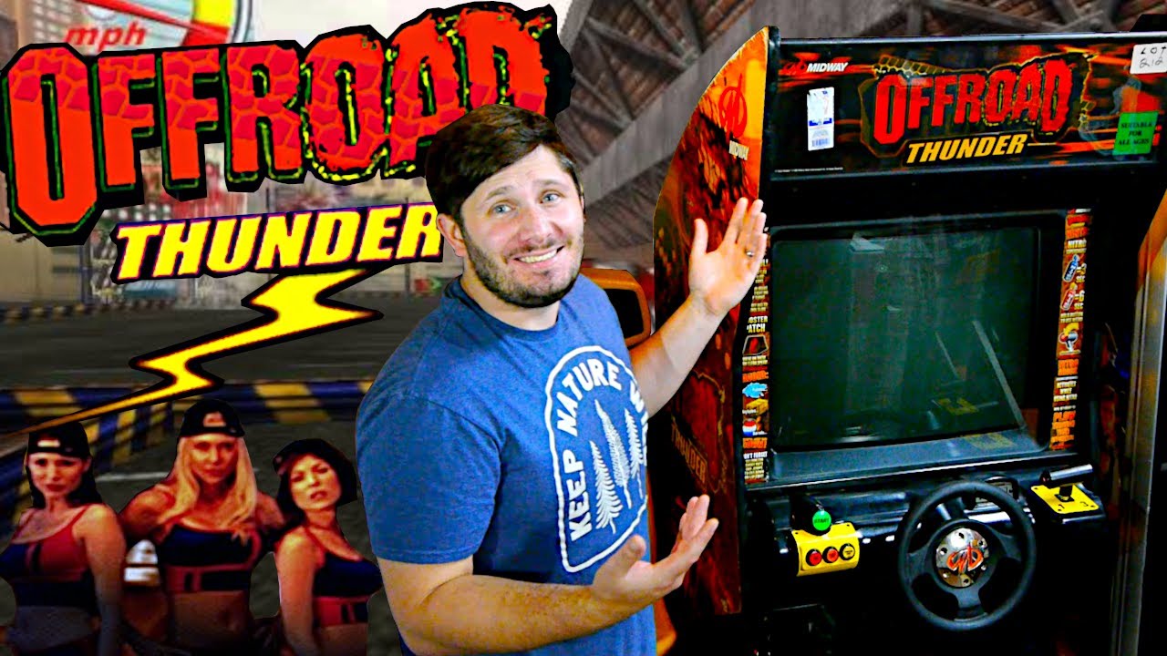 Retro Revive - Offroad Thunder Arcade LCD Conversion and Repair - Midway 1999