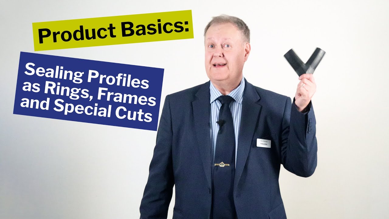 Product Basics - Clamp-on Sealing Profiles customized as precut lengths, rings or frames