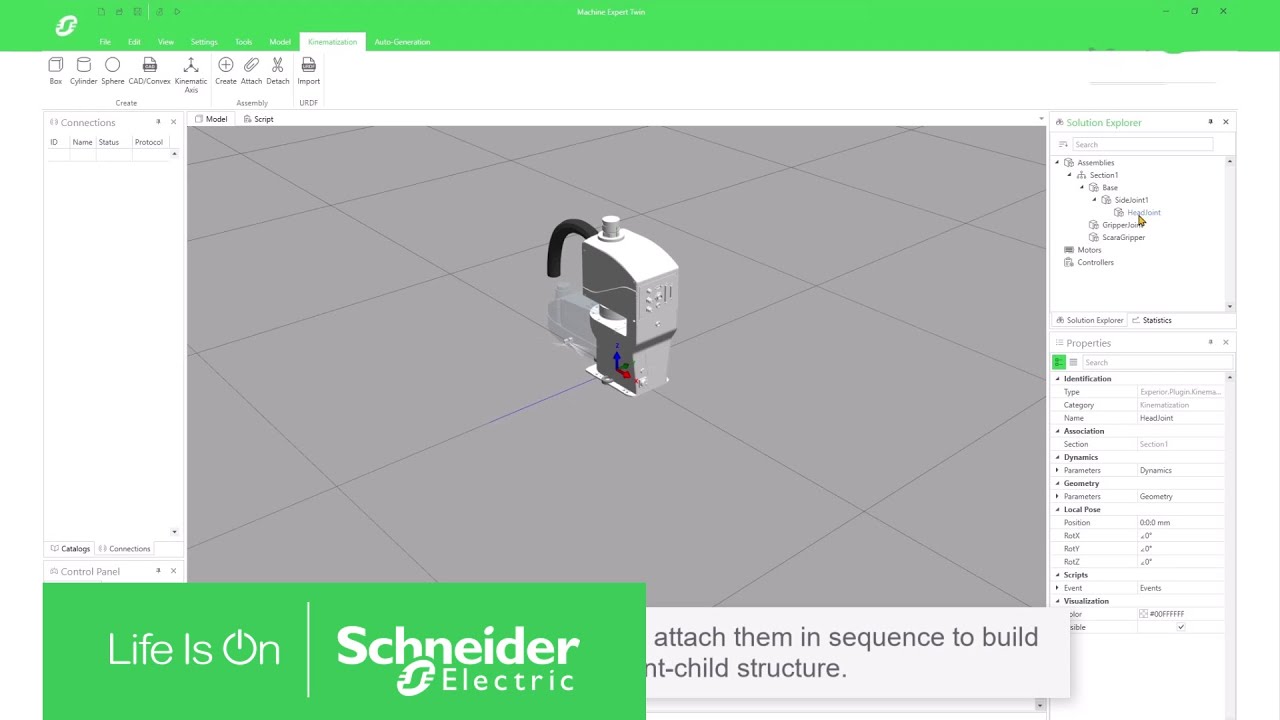 How to Import URDF in EcoStruxure Machine Expert Twin | Schneider Electric