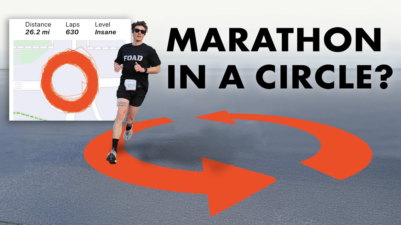 RUNNING A MARATHON IN A CIRCLE? 🏃⭕️