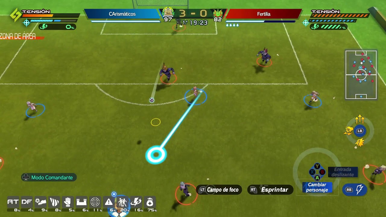 Inazuma eleven Victory Road #31 Modo crónicas Aliens de verdad