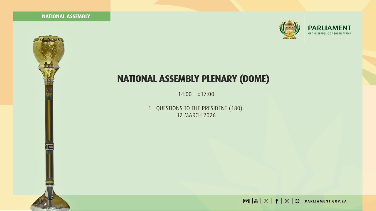 National Assembly Plenary, 12 March 2026