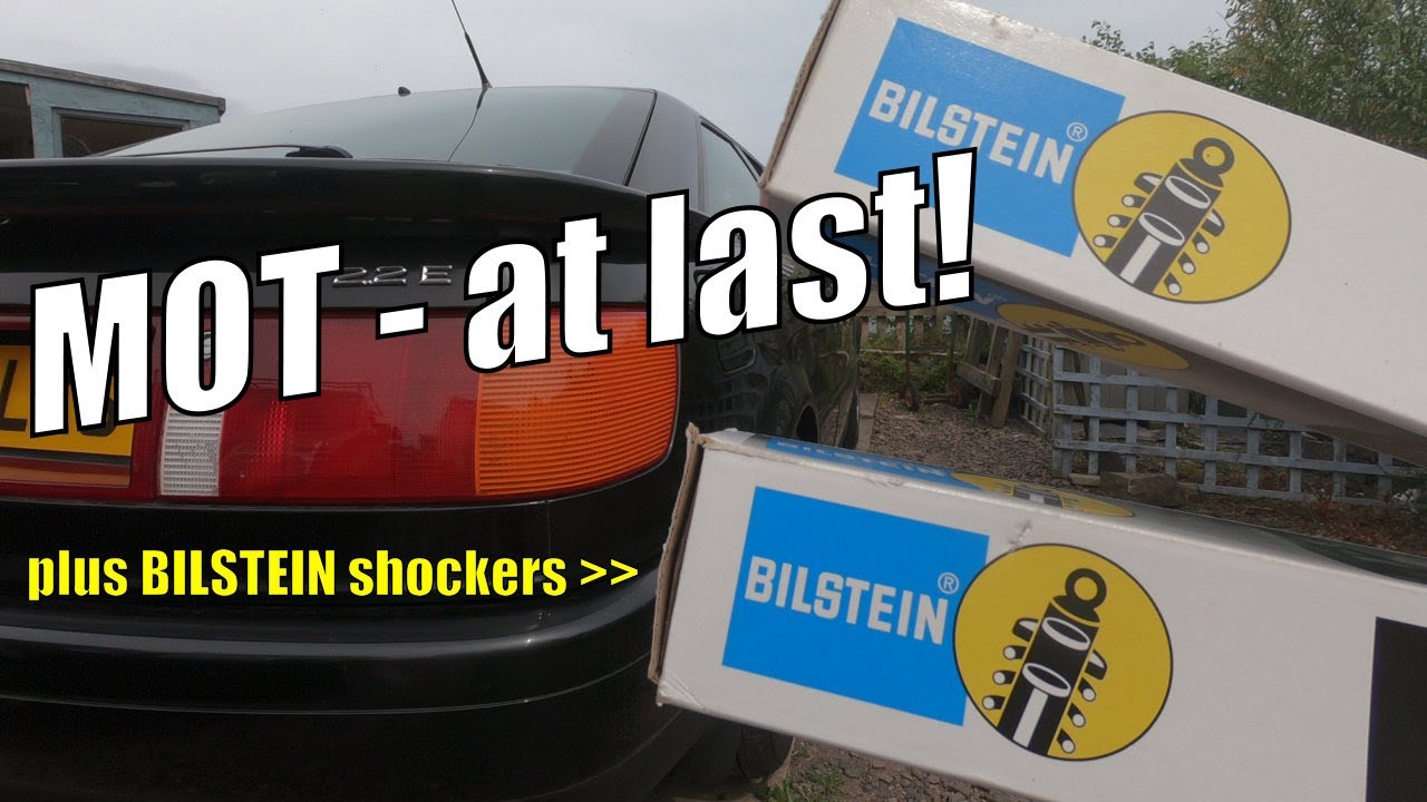 Audi Coupe 2.2 Bilstein shocks fitted & on the road.