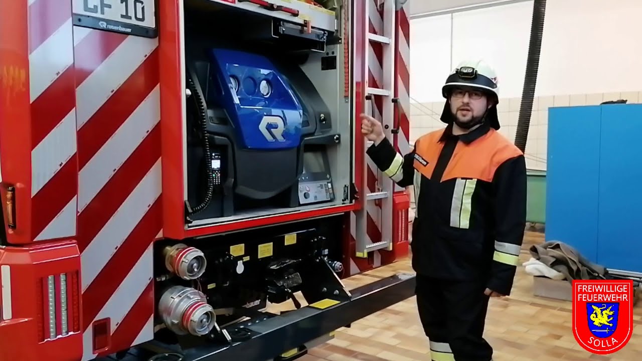 Feuerwehr, Übung, Schulung, FF Solla, 43/1, LF10, Beladung, Gerätekunde, Online, Digitale Übung