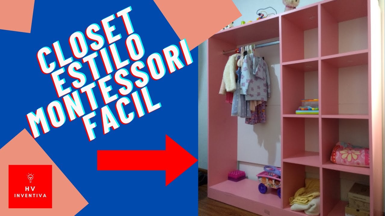 Closet estilo MONTESSORI FACIL