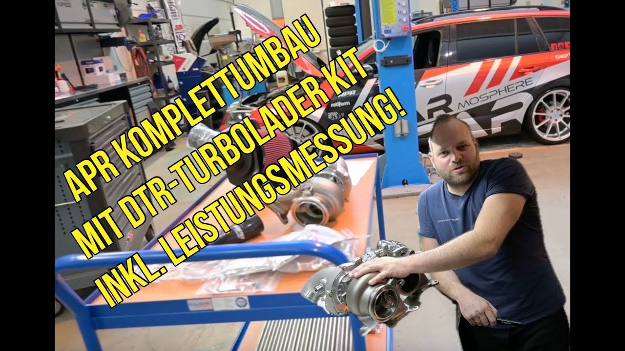APR Komplettumbau mit Turbo Kit, Leistungsmessung und 100-200 am Skoda Octavia RS