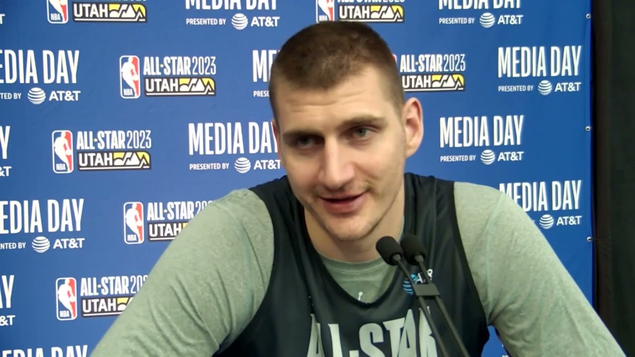 2023 All-Star Media Day: Nikola Jokić