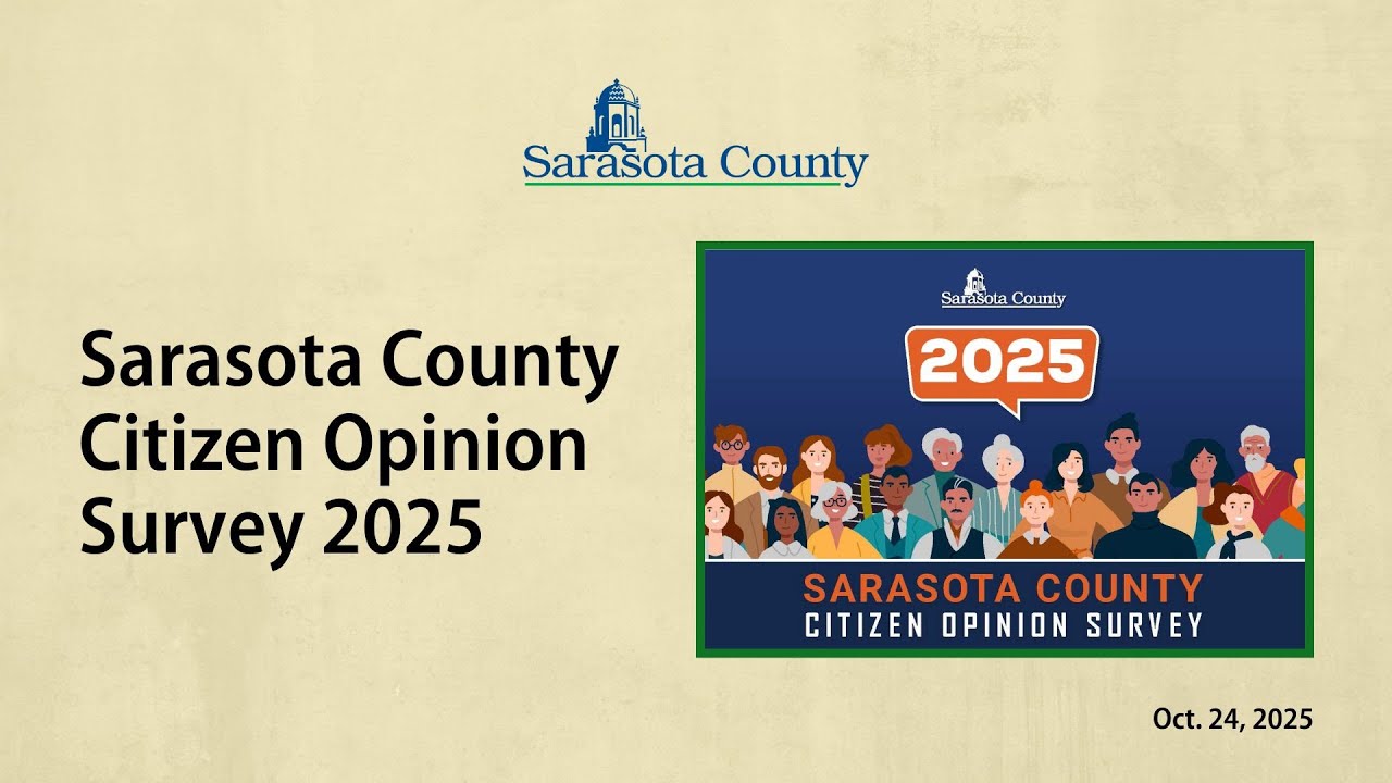 Sarasota County Citizen Opinion Survey 2025