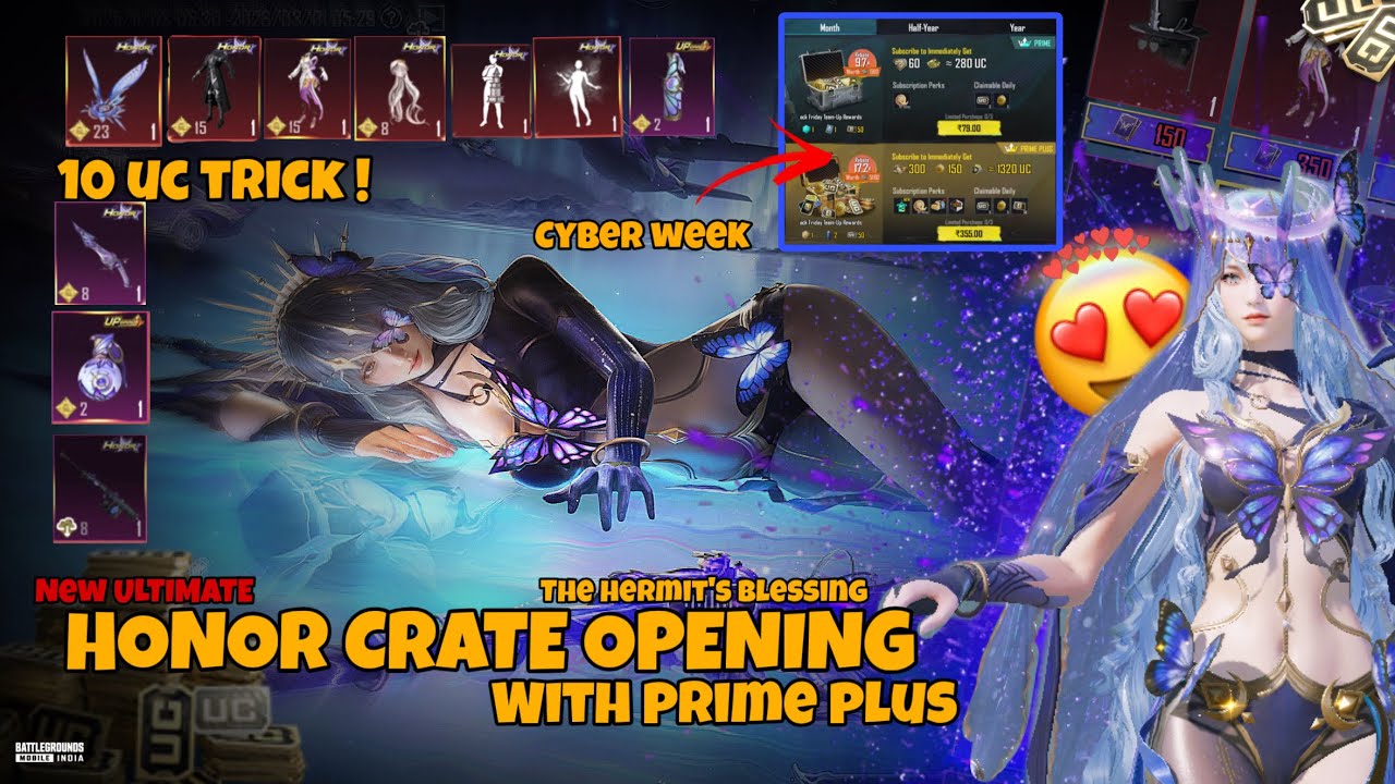 NEW ULTIMATE SET HONOR SPIN CRATE OPENING 10 UC TRICK🔥