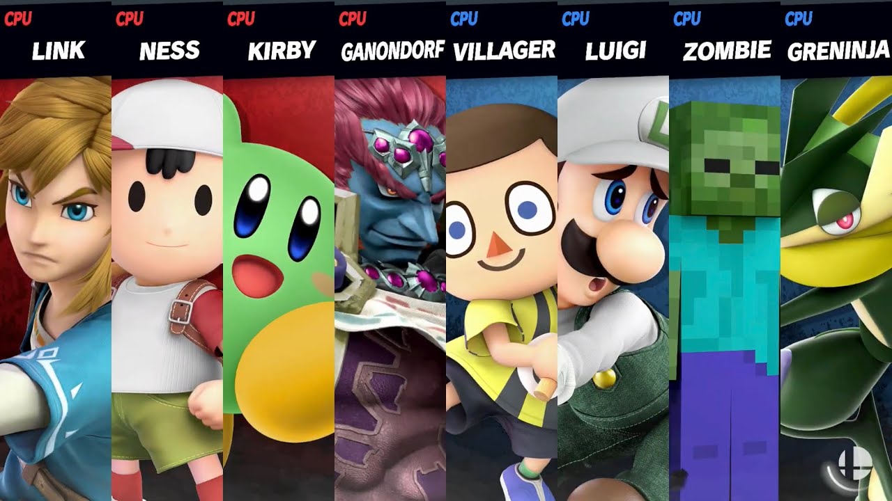 Super Smash Bros. Ultimate - MultiVersus vs Nickelodeon All Star Brawl