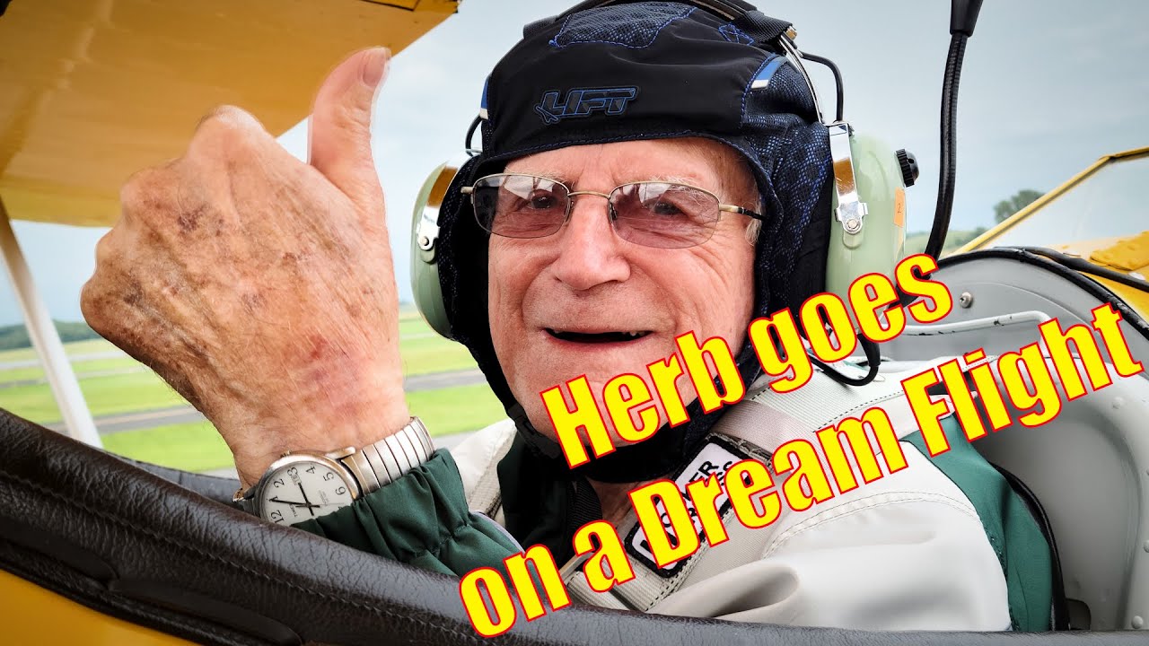 Herb Rides in a Stearman