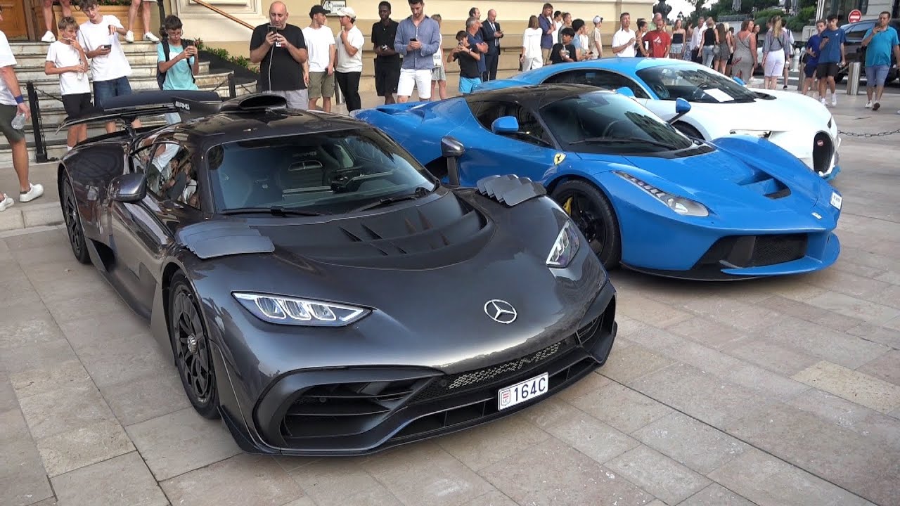INVASION D’HYPERCARS Place du Casino à Monaco ! 🤯