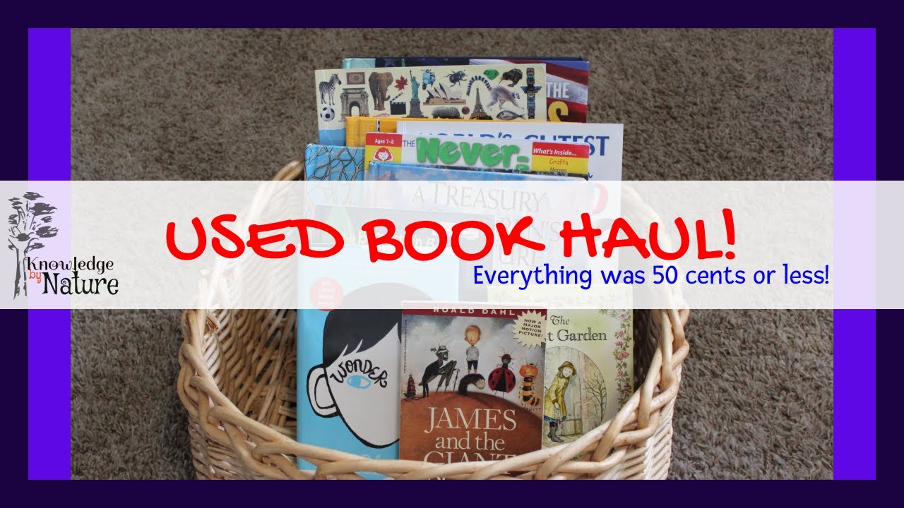 USED BOOK HAUL || HOMESCHOOL BOOKS & RESOURCES