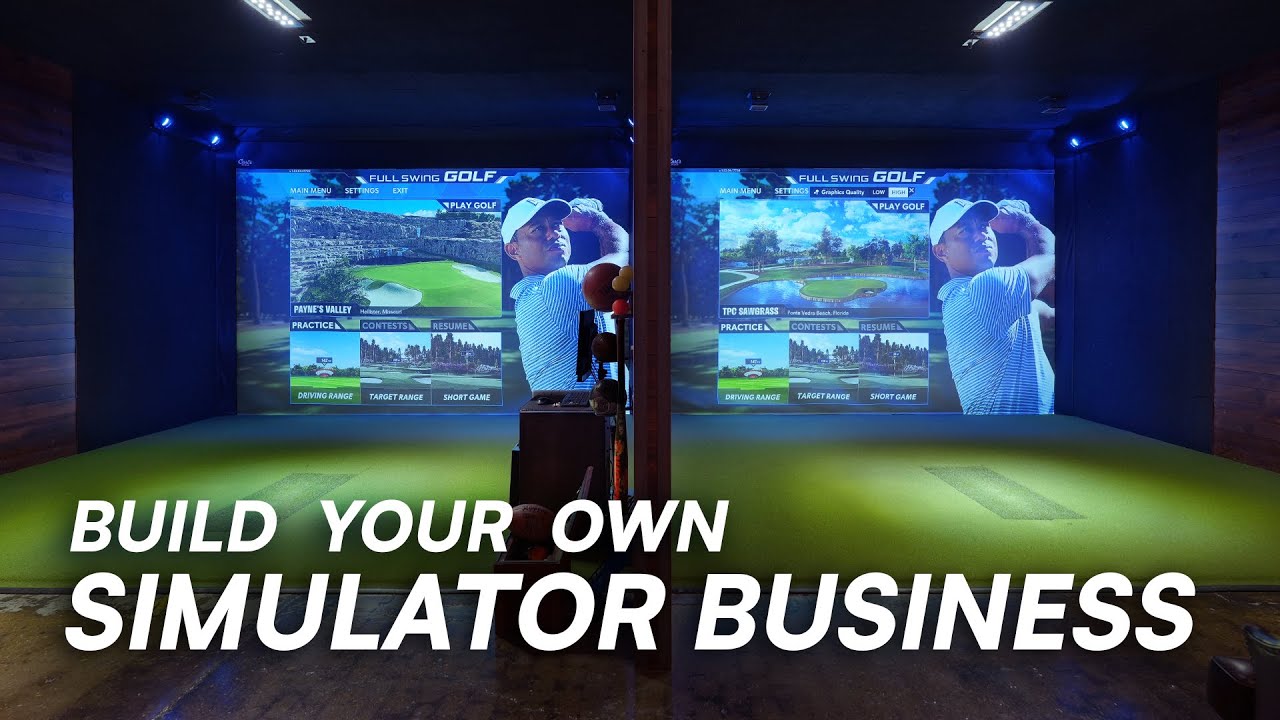 Start your own Commercial Golf Simulator Business