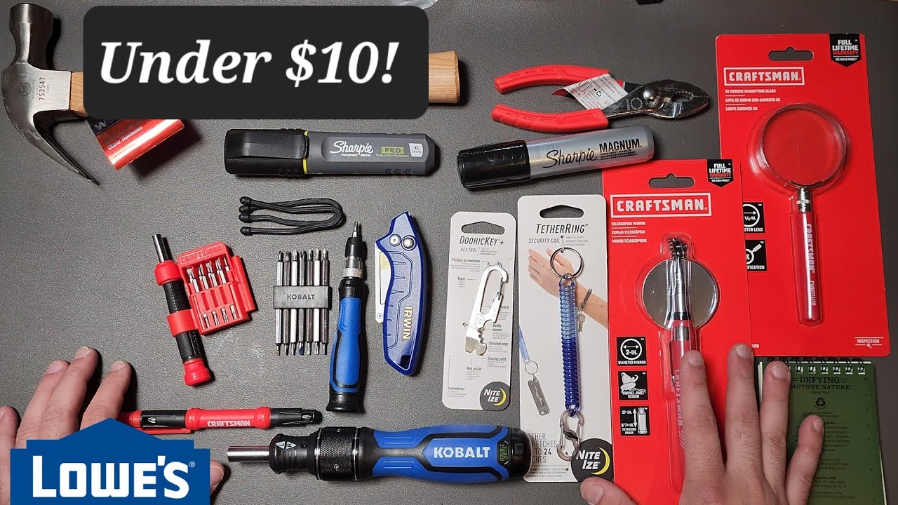 Awesome Tools & Gear Under $10 @Lowe's Home Improvement