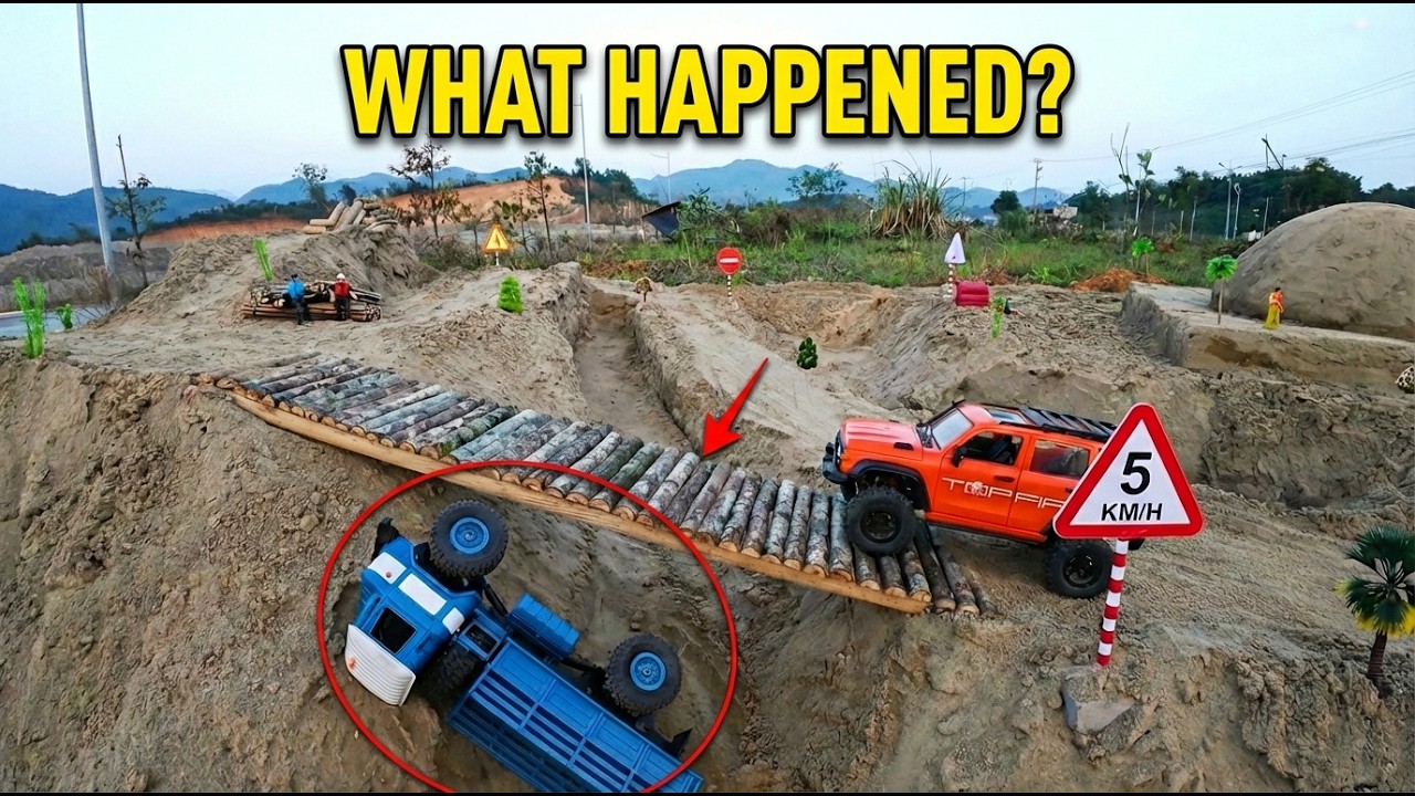 RC Crawler Sand Climb: Mini Trucks vs IMPOSSIBLE Giant Pyramid!