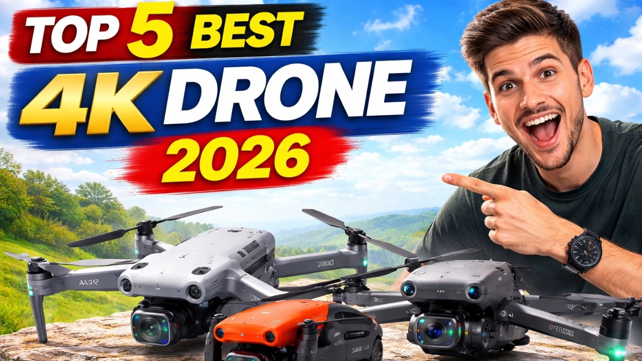Best 4K Drone 2026 – Don't Buy Before Watching This!