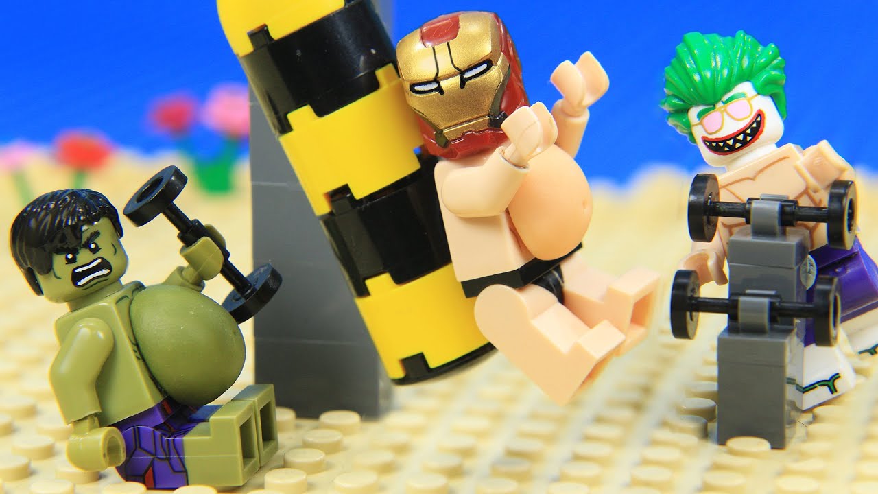 LEGO Beach Bodybuilding - Fat Lego