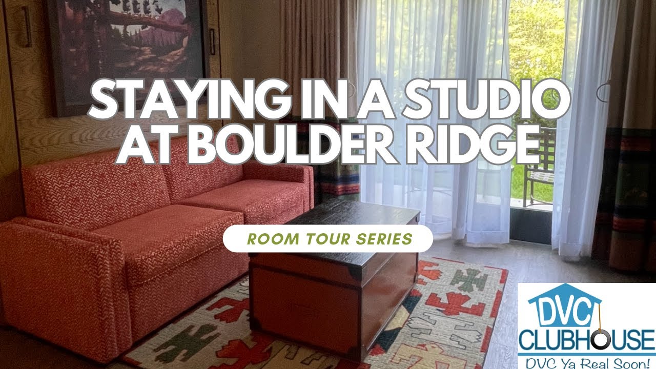 Staying in a Boulder Ridge Studio