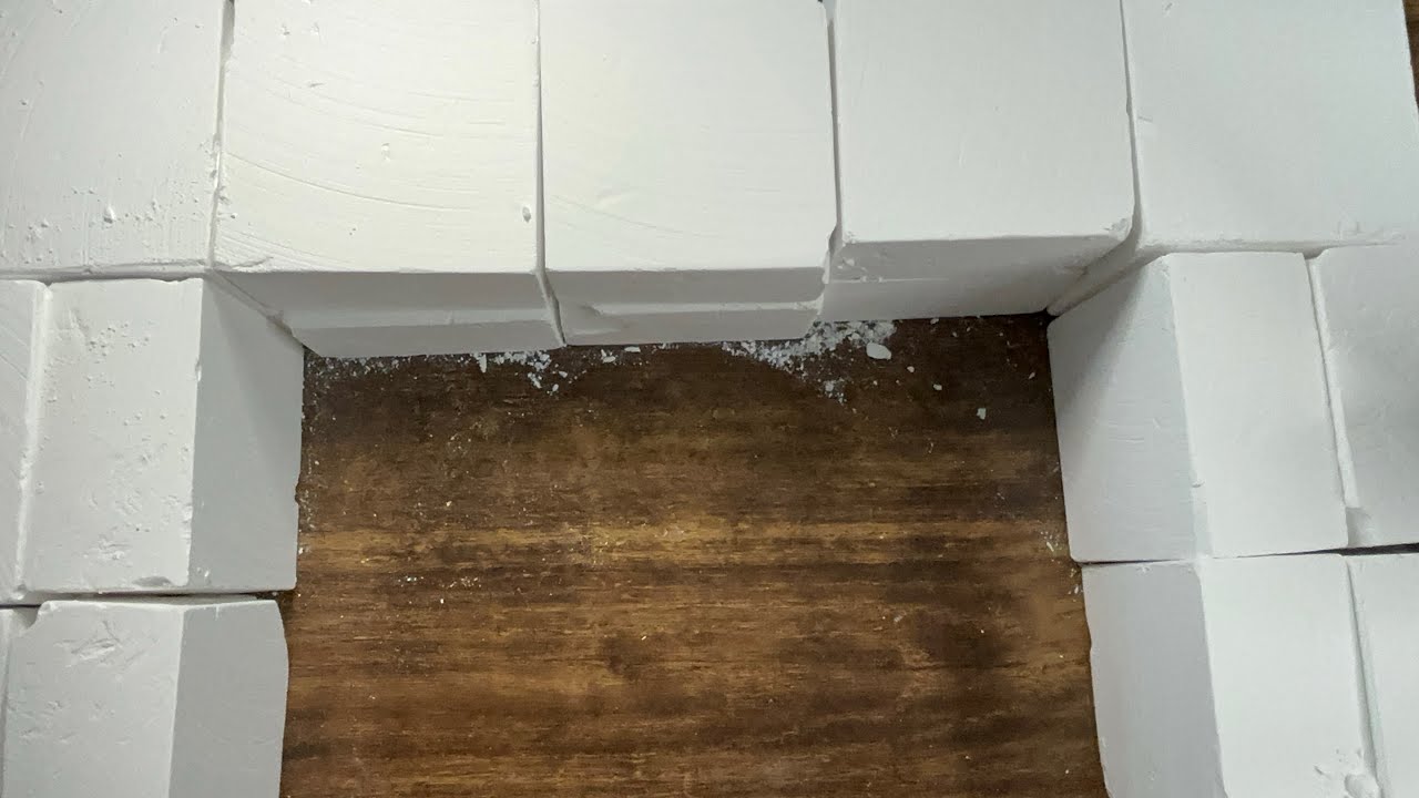 Strength Shop Mass Crush ASMR | ASMR_world Type 2 Chalk Mass Crush