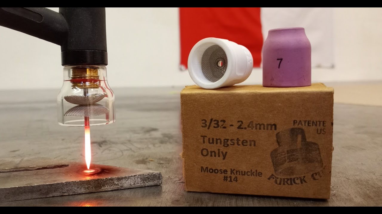 Tig Welding : How to set electrode stick out / Clear cups vs ceramic       DIY Auto Restoration