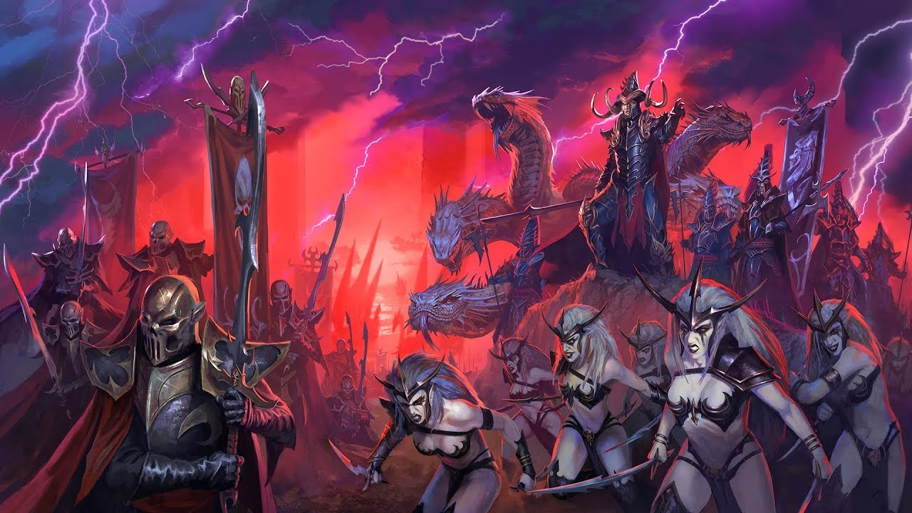 Warhammer Dark Elf Tribute