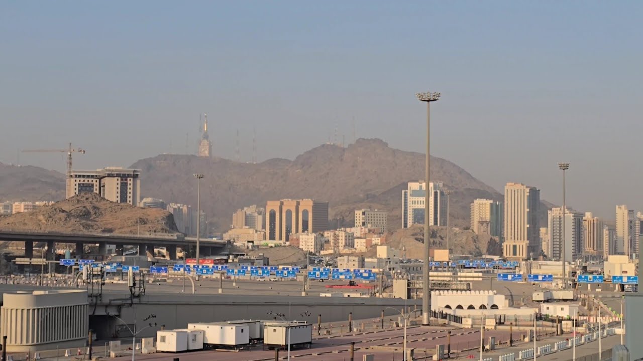 مشعر منى ومسجد الجعرانة واجواء الصباح خيال