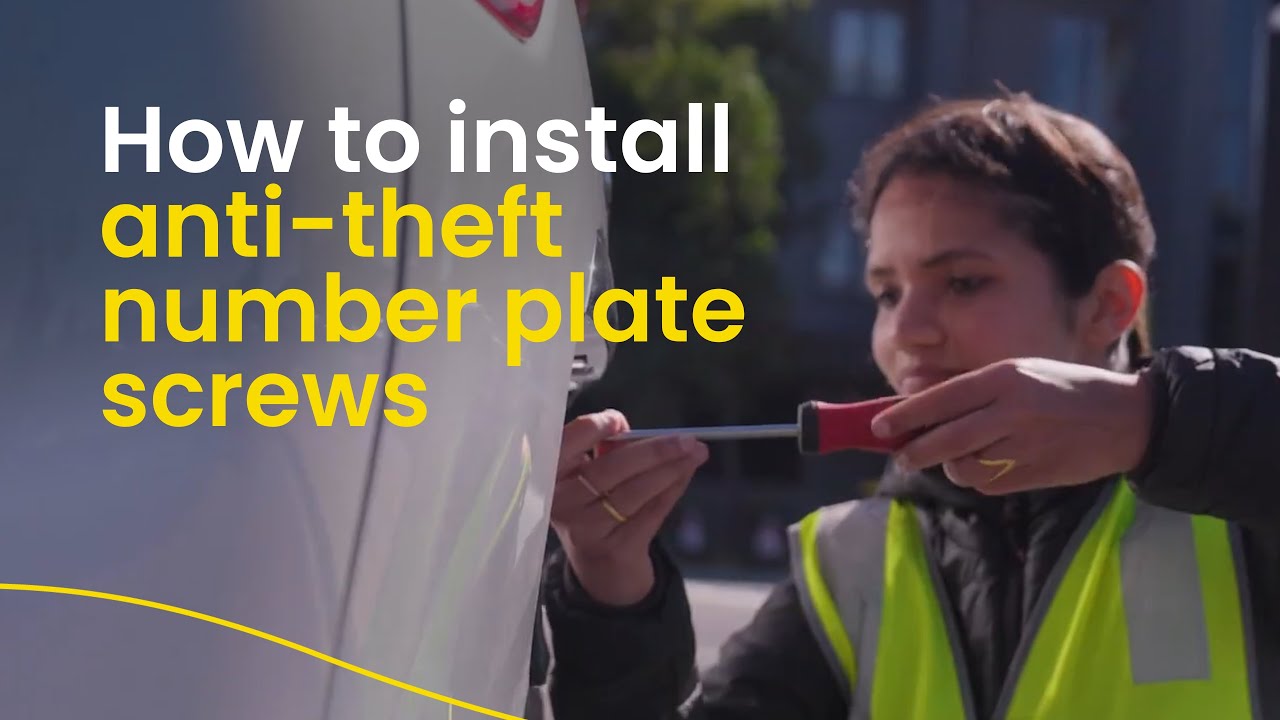 Guide to installing anti-theft number plate screws: step-by-step process | 🔎 RACV News & Lifestyle