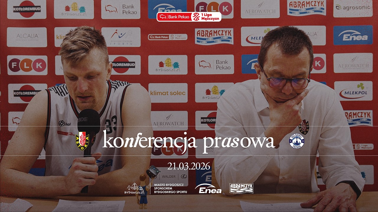 KONFERENCJA | Enea Abramczyk Astoria Bydgoszcz 88:67 Enea Basket Poznań