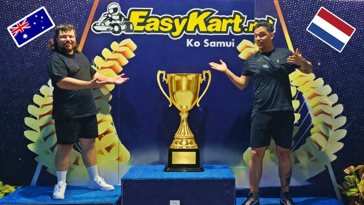 A Subscriber Challenged Me to a Go-Kart Race | Who Wins?