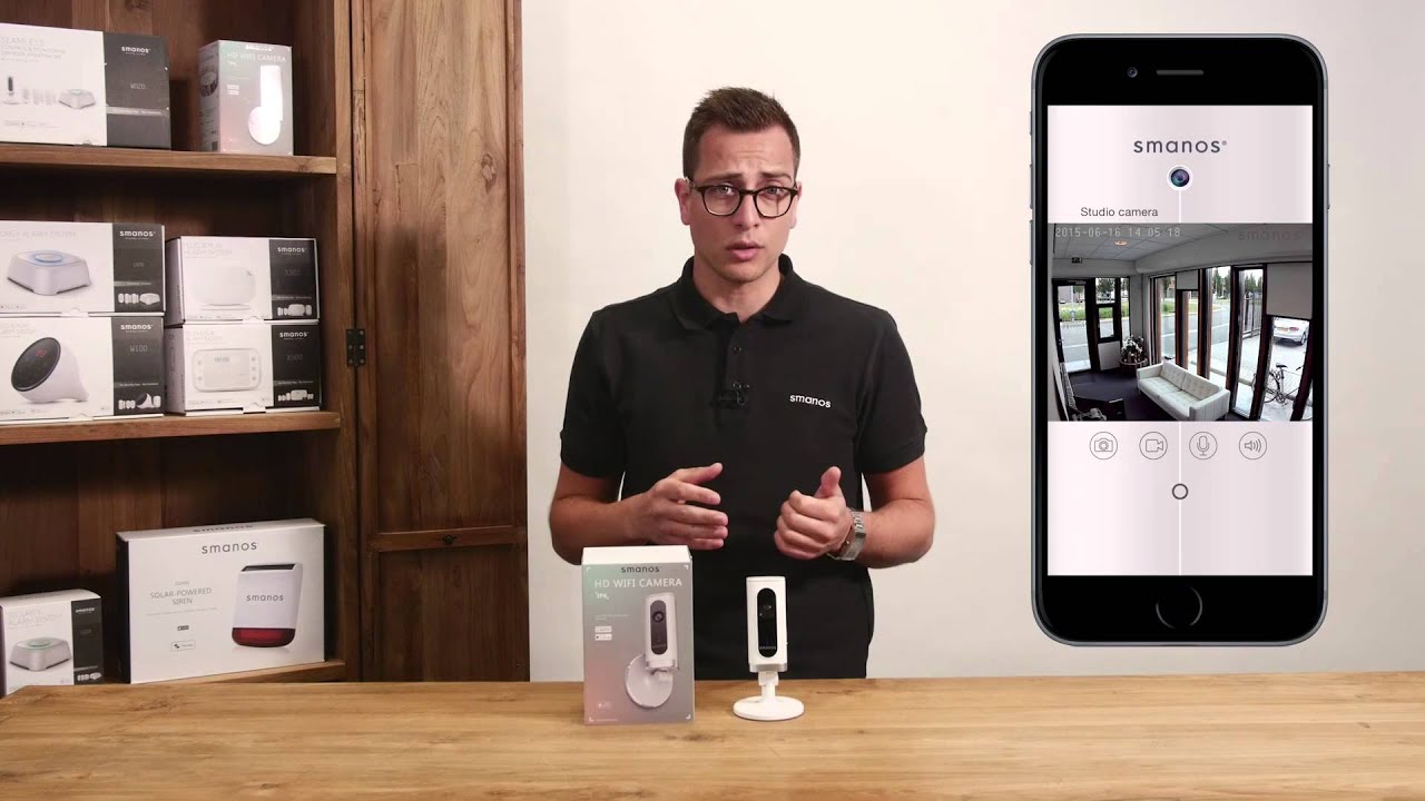 smanos Open Box Video -- IP6 HD WiFi Camera