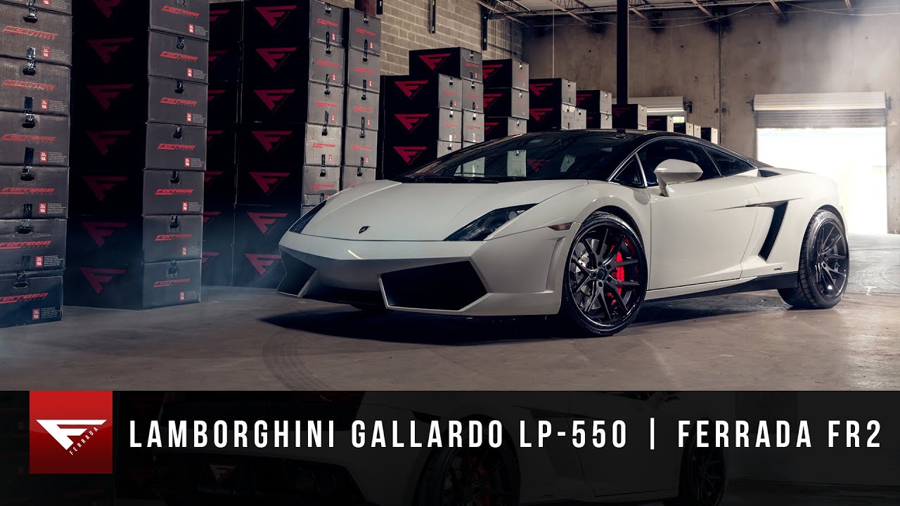 Lamborghini Gallardo LP 550 | Ferrada Wheels FR2 Matte Black