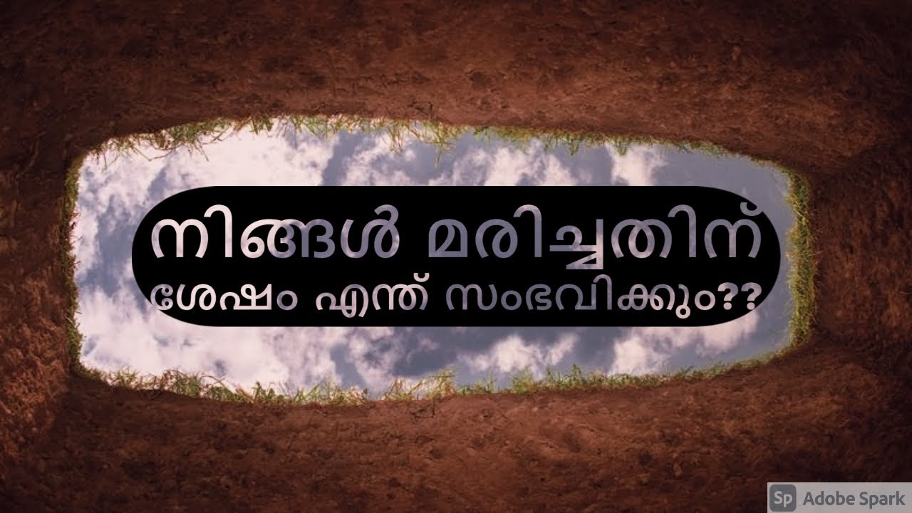 നിങ്ങൾ മരിച്ചതിന് ശേഷം എന്ത് സംഭവിക്കും/BILAL ASAD MALAYALAM