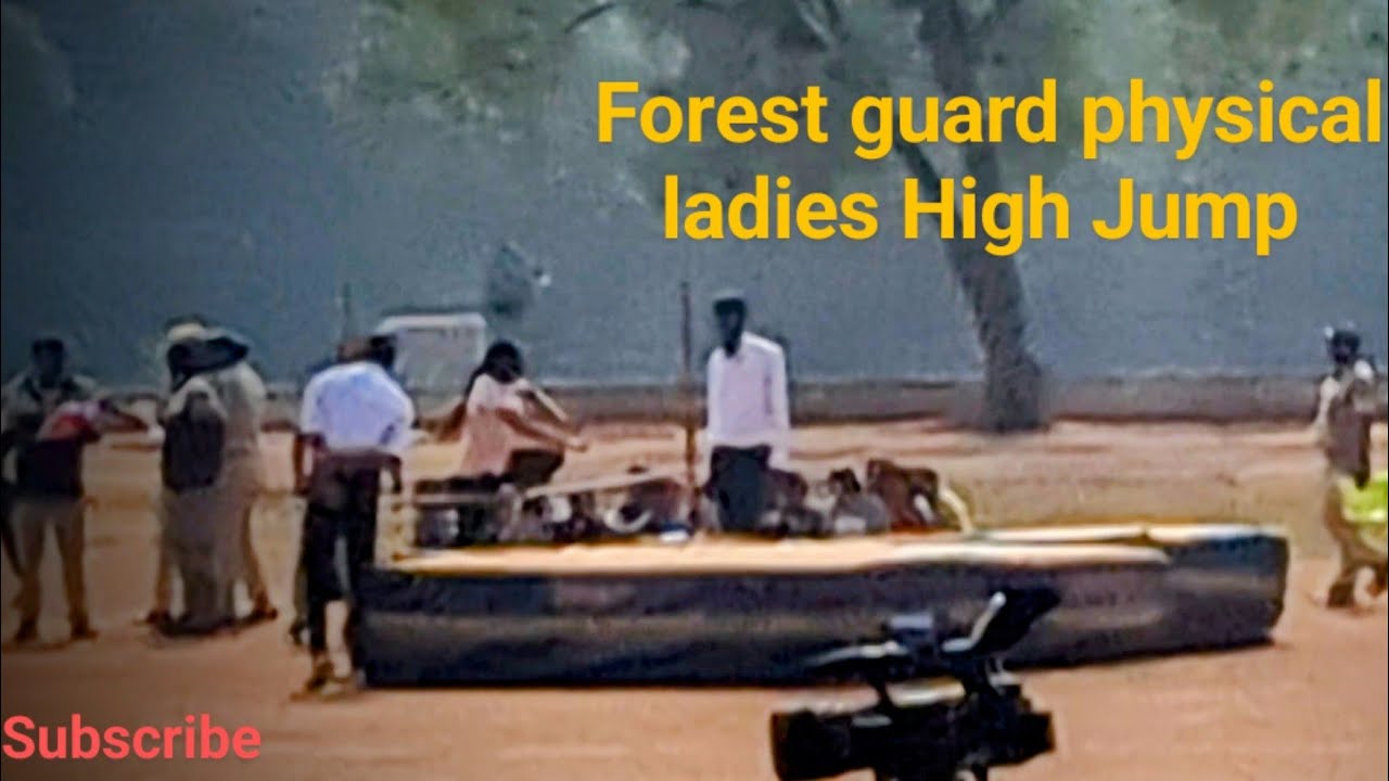 Forest guard Physical Female High Jump in GKVK Bengaluru 2025 | #forest #forestguard #physical #live