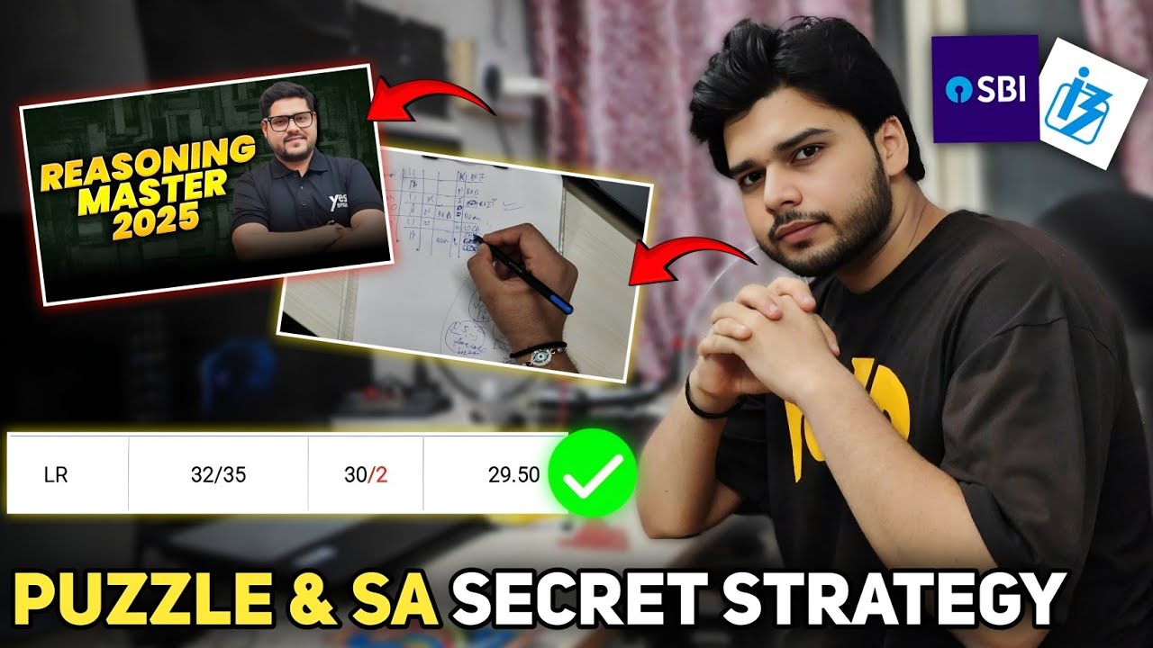 How To Solve Puzzle & Seating Arrangement Like A Pro🔥✅ | My Secret Strategy🤫